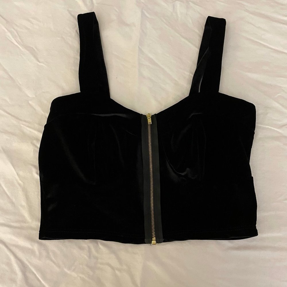 3/$20 Velvet Crop Top